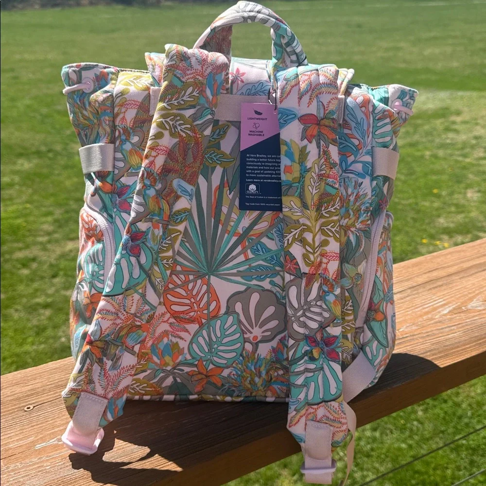 Vera Bradley Rain Forest Canopy Utility Backpack